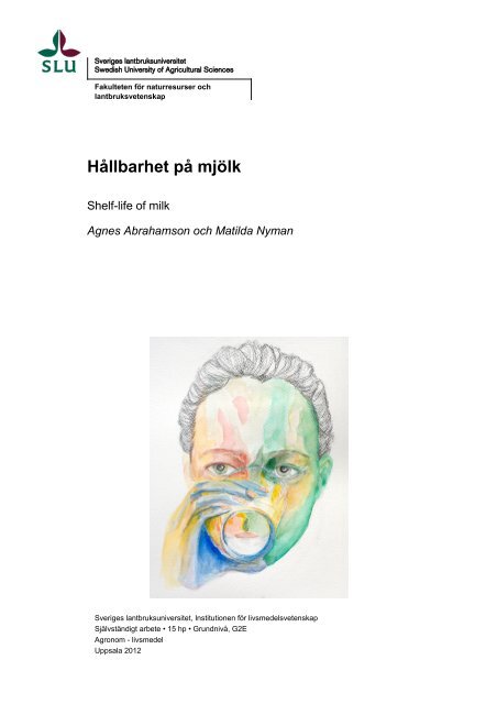 Hållbarhet på mjölk - SLU