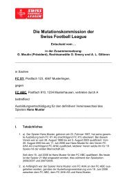 Entscheid Mutationskommission: Ausbildungsentschädigung 1