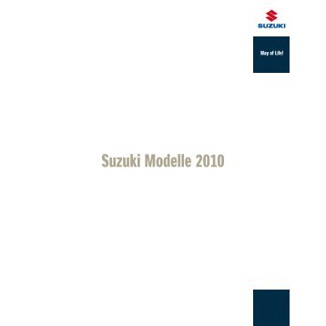 Suzuki Modelle 2010 Download PDF