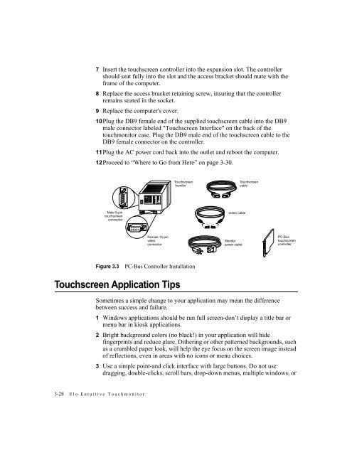 AccuTouch Product Guide - Elo TouchSystems