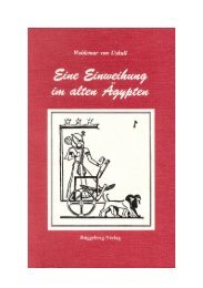 Eine Einweihung im alten Ägypten - Rüggeberg-Verlag