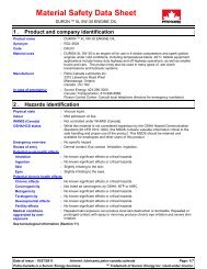 MSDS - Petro-Canada