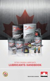 2013 Petro-Canada Lubricants Handbook