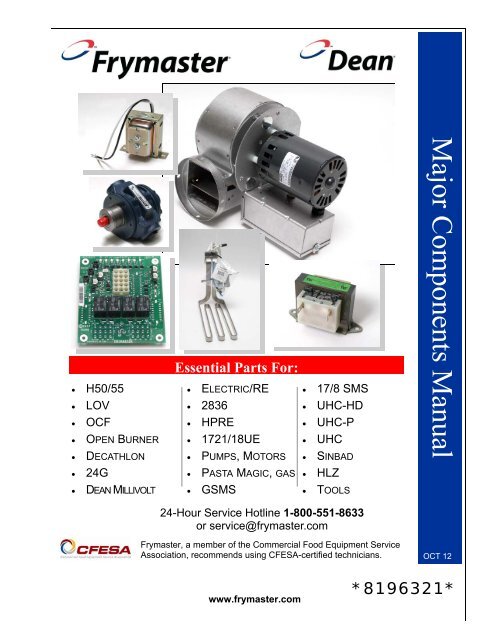 Frymaster 8262590 Uhc-P Communications Board Kit 