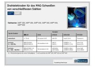 Empfohlene Schweißzusätze - Sonderbaustähle von ThyssenKrupp ...