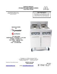 Frymaster – H55 y H55-2 Freidoras de Gas de Alta Eficiencia