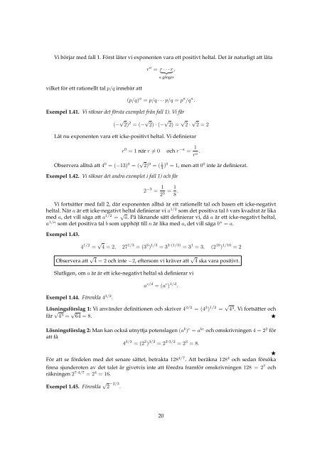 Förberedande kurs i matematik - Stockholms universitet