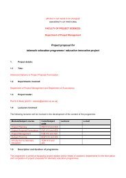 Project proposal Template