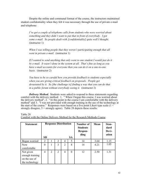 Assessing the Costs and Benefits of Telelearning: A Case Study ...