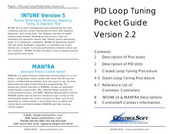 PID Loop Tuning Pocket Guide Version 2.2