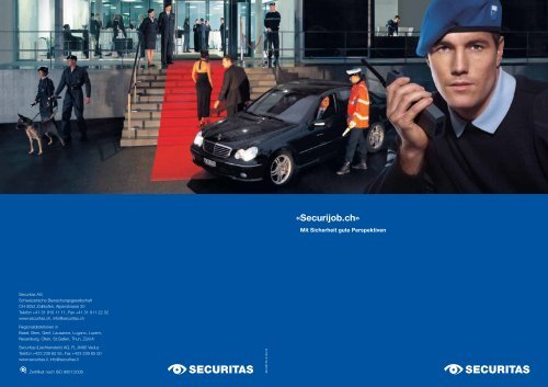 Job-Prospekt - Securitas