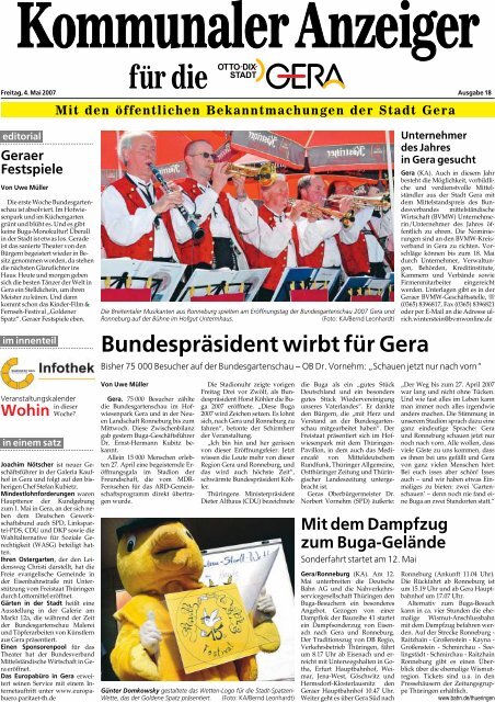 Ausgabe 18 - Stadt Gera
