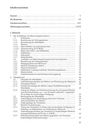 Handbuch des Fachanwalts Miet- und Wohnungseigentumsrecht ...