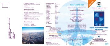 first circular (pdf file-188KB) - International Union of Pure and ...