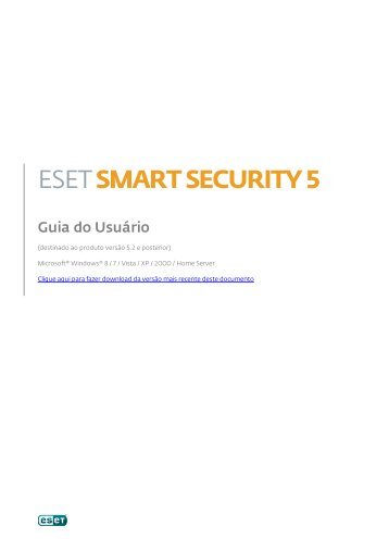 ESET Smart Security 5 User Guide