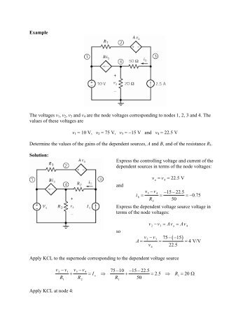 node voltages or mesh currents