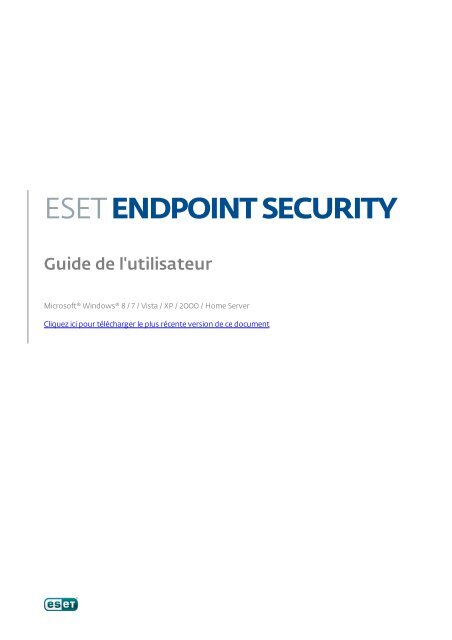 1. ESET Endpoint Security