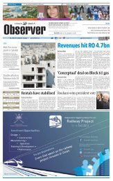 Revenues hit RO 4.7bn - Oman Observer