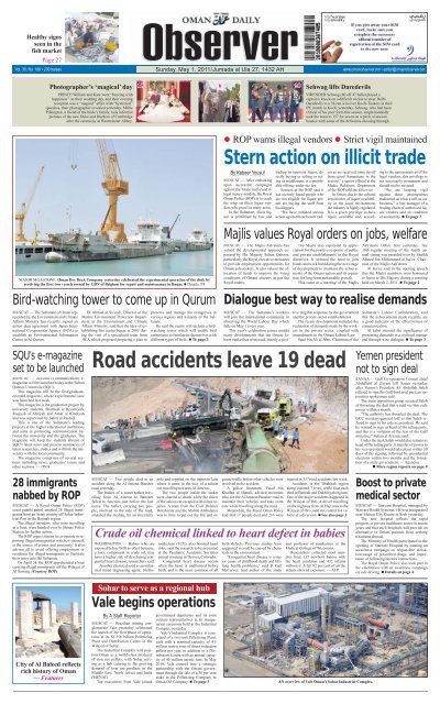 Observer & Busness 1 May 2011 - Oman Observer