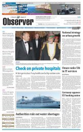 Check on private hospitals - Oman Observer