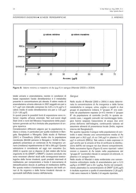 3. Arsenico - Giornale Italiano di Medicina del Lavoro ed Ergonomia ...