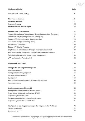 Inhaltsverzeichnis Seite Vorwort zur 1. und 5 ... - Buchhandel.de