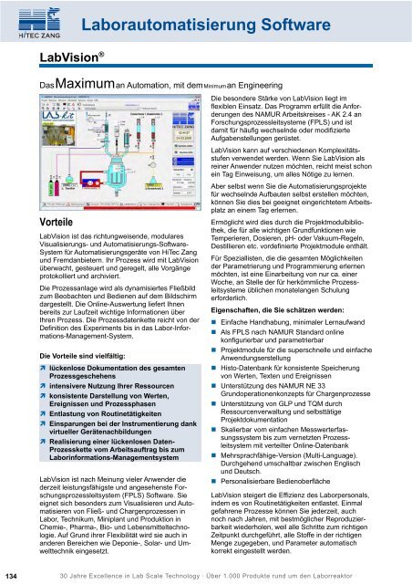 HiTec Zang Hauptkatalog 2010/2011 - HiTec Zang GmbH