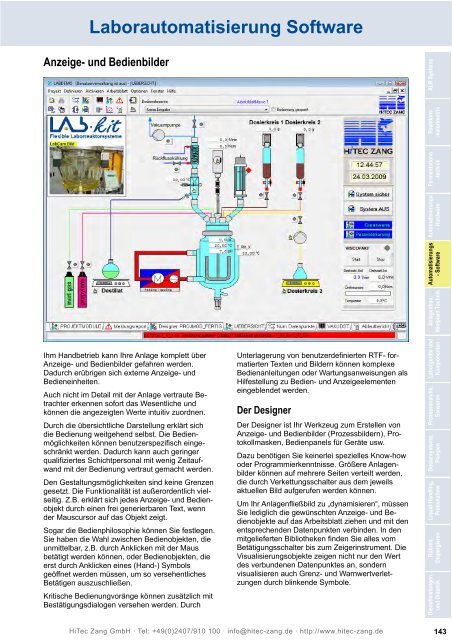 HiTec Zang Hauptkatalog 2010/2011 - HiTec Zang GmbH