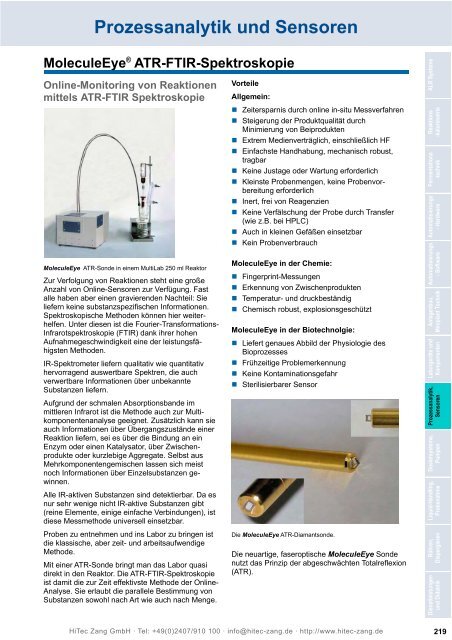 HiTec Zang Hauptkatalog 2010/2011 - HiTec Zang GmbH