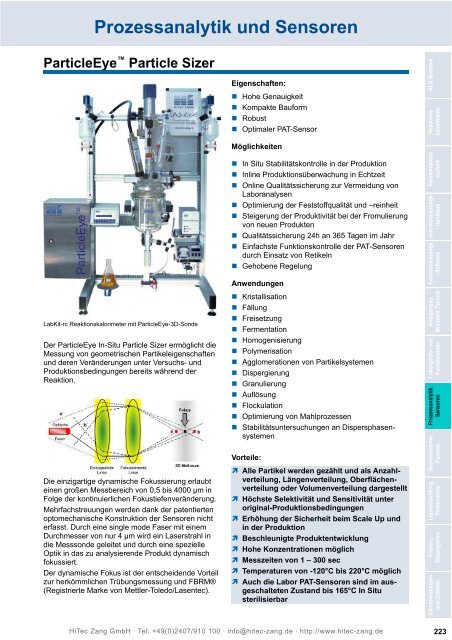 HiTec Zang Hauptkatalog 2010/2011 - HiTec Zang GmbH