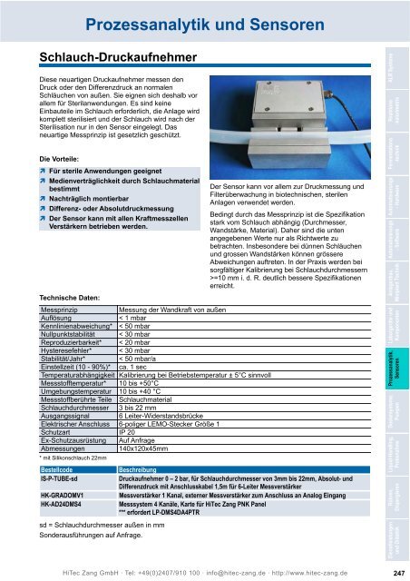 HiTec Zang Hauptkatalog 2010/2011 - HiTec Zang GmbH