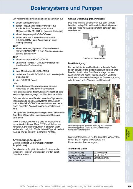 HiTec Zang Hauptkatalog 2010/2011 - HiTec Zang GmbH