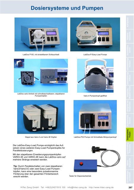 HiTec Zang Hauptkatalog 2010/2011 - HiTec Zang GmbH