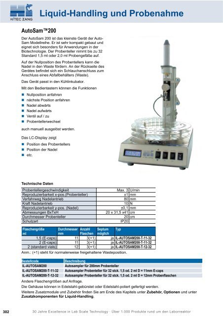 HiTec Zang Hauptkatalog 2010/2011 - HiTec Zang GmbH