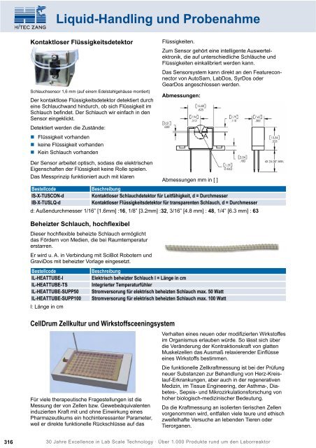 HiTec Zang Hauptkatalog 2010/2011 - HiTec Zang GmbH