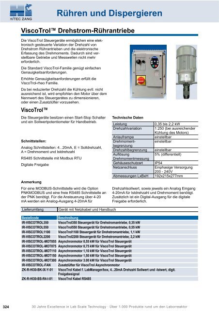 HiTec Zang Hauptkatalog 2010/2011 - HiTec Zang GmbH