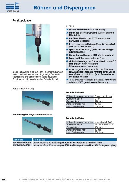 HiTec Zang Hauptkatalog 2010/2011 - HiTec Zang GmbH