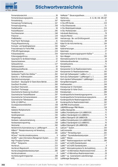 HiTec Zang Hauptkatalog 2010/2011 - HiTec Zang GmbH