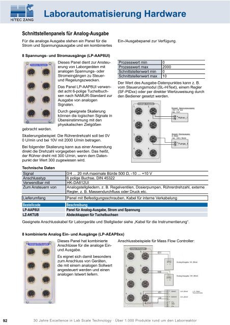 HiTec Zang Hauptkatalog 2010/2011 - HiTec Zang GmbH