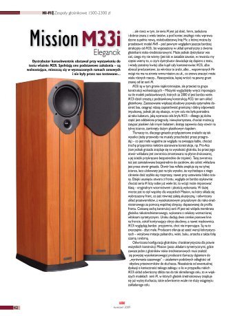 Mission M33i - Audio