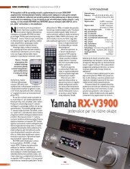 Yamaha RX-V3900 - Audio