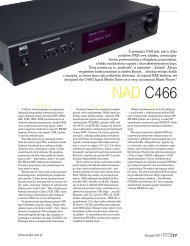 NAD C466 - Audio