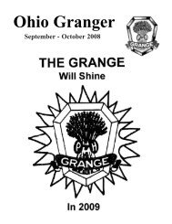 2008 September October - Ohio State Grange