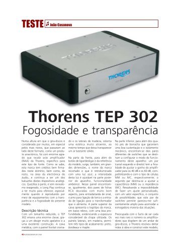 Thorens TEP 302