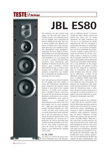 JBL ES80