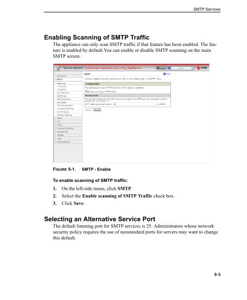 Trend Micro InterScan Gateway Security Appliance M-Series ...