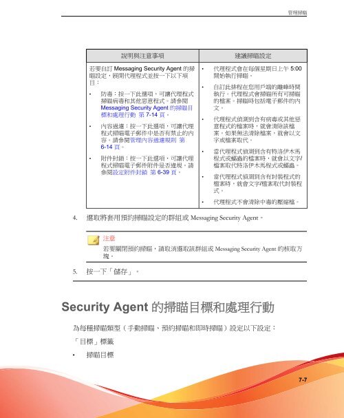 Messaging Security Agent - Online Help Home - Trend Micro