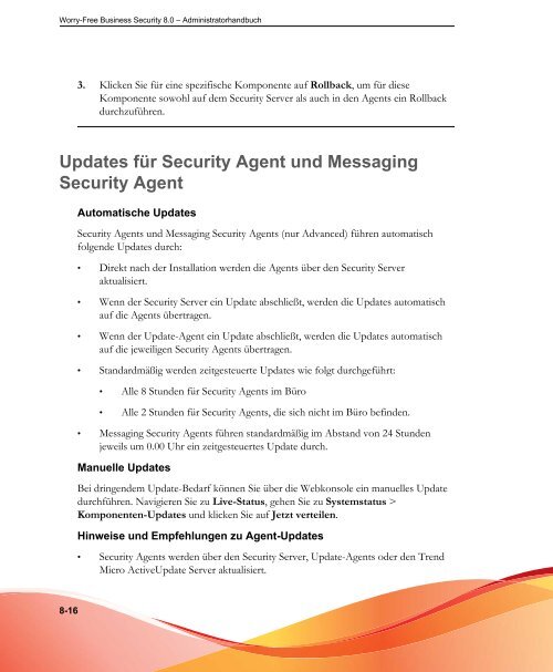 Messaging Security Agent - Online Help Home - Trend Micro