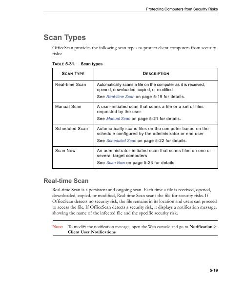 OfficeScan 10 Administrator's Guide - Online Help Home - Trend Micro