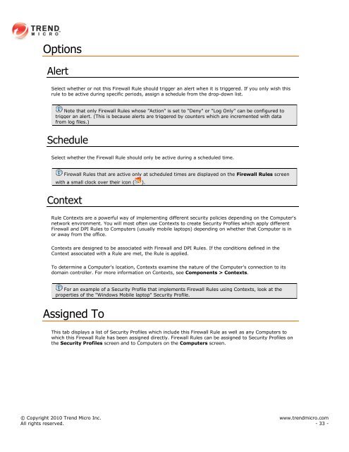 Intrusion Defense Firewall 1.2 User's Guide - Trend Micro? Online ...